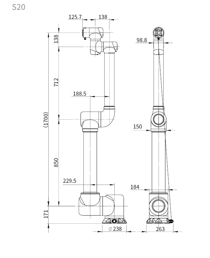 Collaborative robot S20